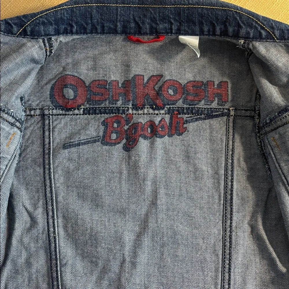 Classic OshKosh B’gosh Kids Blue Denim Jacket Sz 6